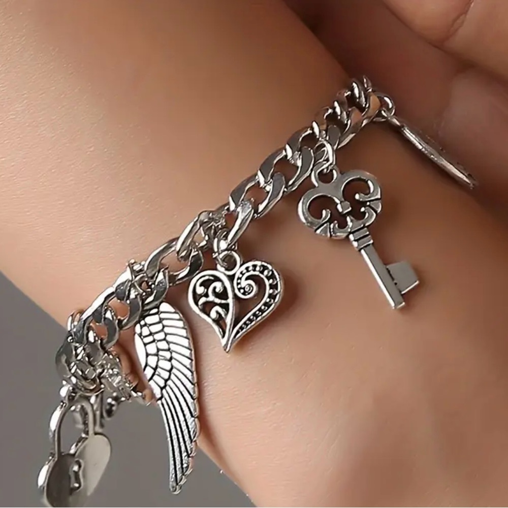 Silver Charm Bracelet